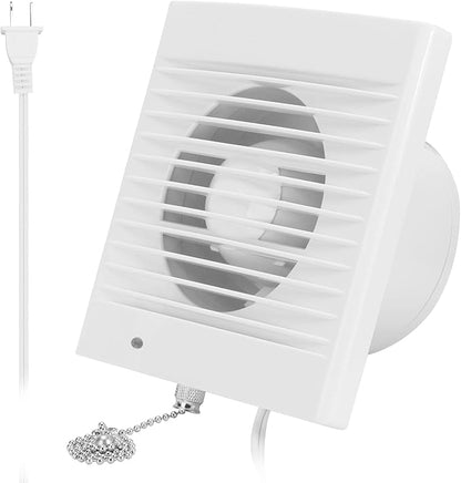 HUGOOME Exhaust Fan 76 CFM, 12W 130m³/h Ventilation Extractor by atYourFingertipsHUGOOME