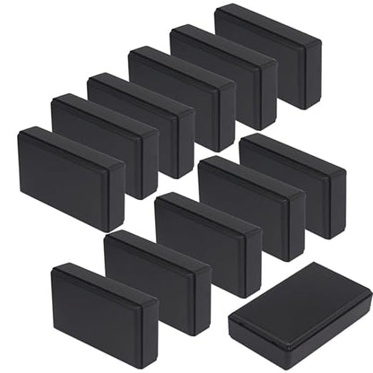 Zulkit 12Pcs Project Boxes ABS Plastic Electrical Project Case Power Junction by Zulkit
