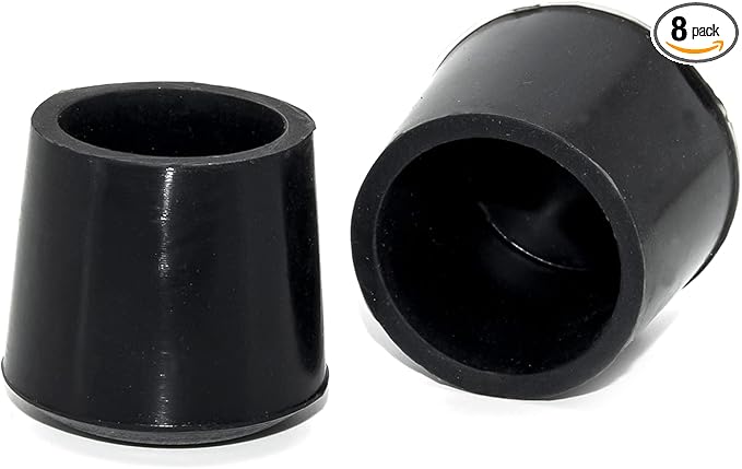 Flyshop 1", 25 mm, Patio Round Chair Leg Caps, Furniture Table Feet Covers by Flyshop