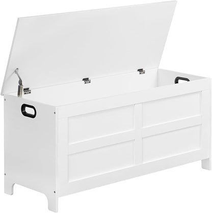 Storage Chest, 39.4” Large Toy Chest, Entryway Storage Trunk, Storage Bench by MAHANCRIS