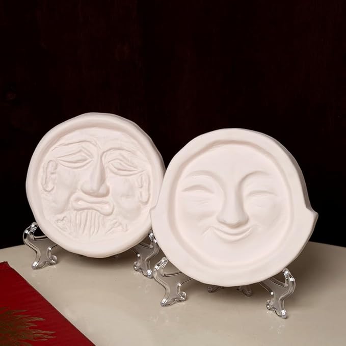 Air Purifying Healing Ceramic Object-Ancient Korean Demon Hunter's Face Roof - Image 8