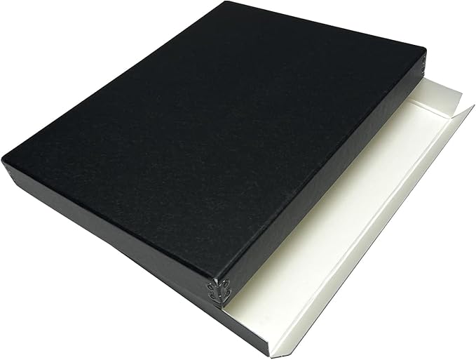 Lineco Museum Archival Storage Box, 11.75x15.25x1.5 in. Drop Front Design. - Image 9