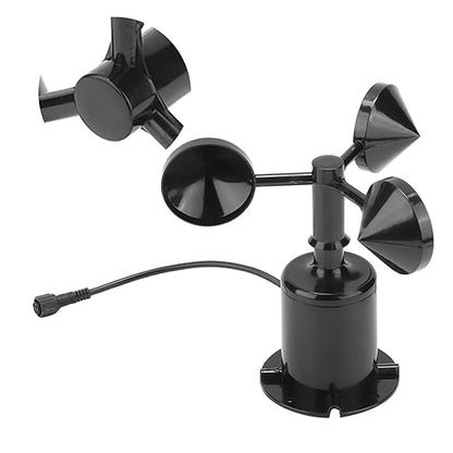 0-70Ms Environmental Output Pulse Type Three Cup Wind Speed ​​Sensor Anemometer - Image 8
