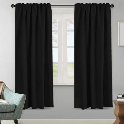 H.VERSAILTEX Blackout Curtains Thermal Insulated Window Treatment Panels Room - Image 9