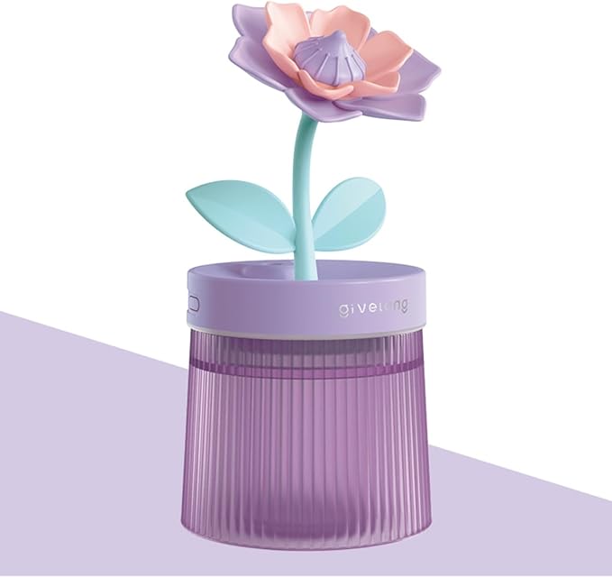 Cute Mini Humidifier 320mL Cool Mist Humidifie mute by Unknown