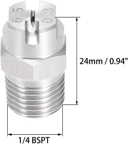 uxcell Flat Fan Spray Tip - Image 2