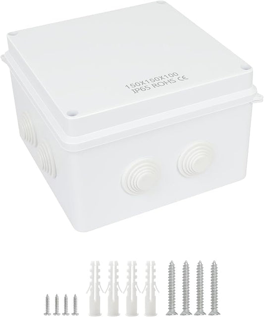 LeMotech Junction Box, ABS Plastic IP65 Waterproof and Dustproof, Universal by LeMotech