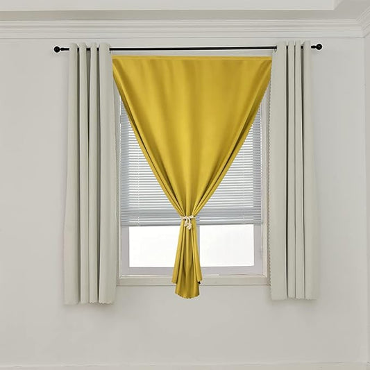 Autohesion Curtains for Windows, Bedroom Blackout Curtains for by JILRON