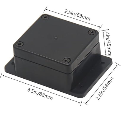 Zulkit Junction Box ABS Plastic Dustproof Waterproof IP65 Universal Electrical - Image 2