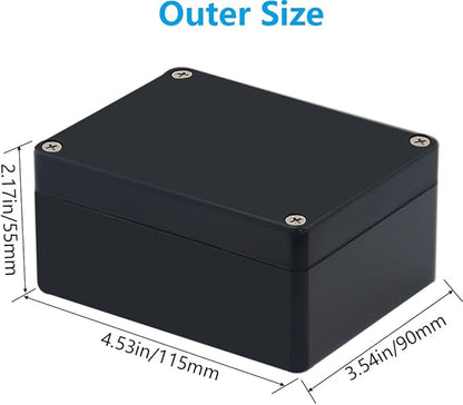 Project Box ABS Black Electrical Boxes IP67 Outdoor Waterproof Box Electronic - Image 2