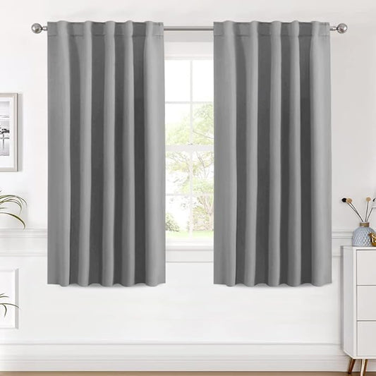 H.VERSAILTEX Blackout Curtains Thermal Insulated Window Treatment Panels Room by HVERSAILTEX