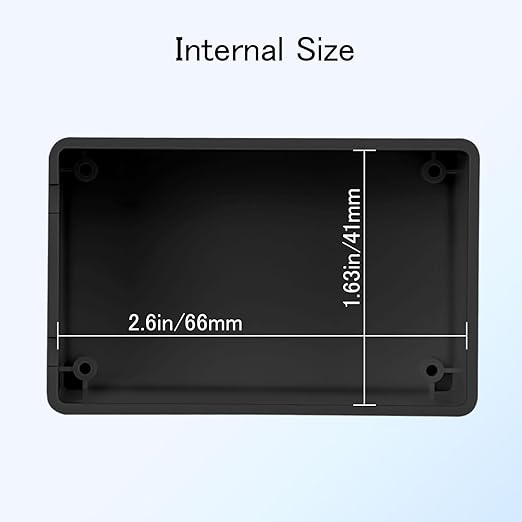 Project Box 8 Pieces Electrical Box Small Junction Box ABS Plastic Enclosure - Image 4