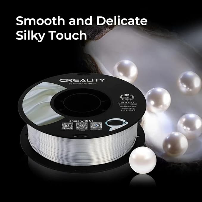 Creality PLA Silk Filament 1.75mm, 3D Printer Filament, Smooth Silk Texture - Image 5