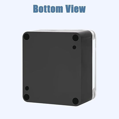 LeMotech Junction Box with Clear Cover IP65 Waterproof Project Box Dustproof - Image 4