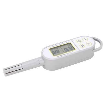 Indoor Temperature Humidity Meter, Digital Dry Wet Thermometer Handheld - Image 2