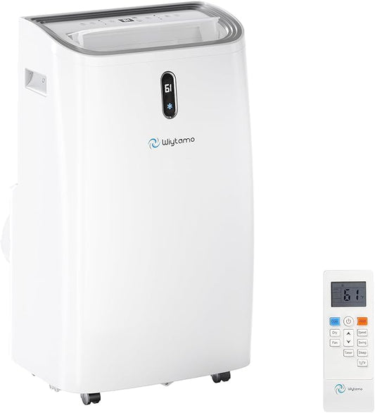 14, 000 BTU Portable Air Conditioners Cool Up to 700 Sq.Ft, Dehumidifier & Fan by Wiytamo