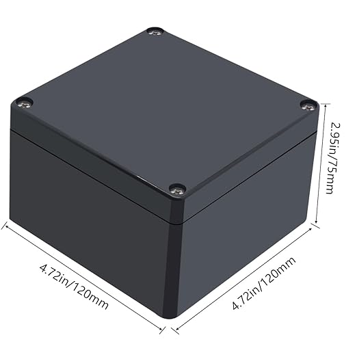 Junction Box IP65 Waterproof ABS Plastic Electrical Project Case Power Junction - Image 2