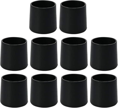uxcell PVC Leg Cap Tip Cup Feet Cover 20mm 0.79" Inner Dia 10pcs Floor by uxcell