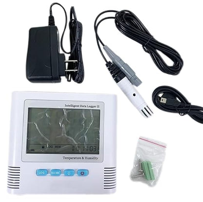 Digital Temperature Humidity Datalogger GSM Data Logger Monitor Dual Channel - Image 6