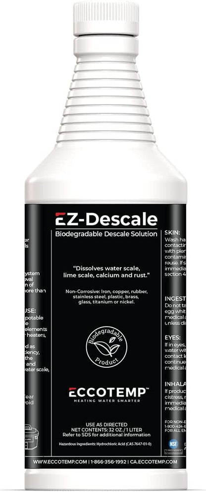 Eccotemp EZ-Flush Kit Descaling Solution, 32 oz. by Eccotemp