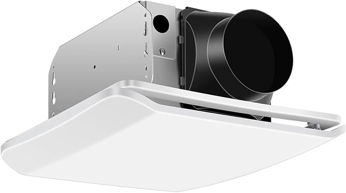 Bathroom Exhaust Fan Ceiling Mount 110CFM, Quiet Ventilation Fan 1.5 Sones by JOEAONZ