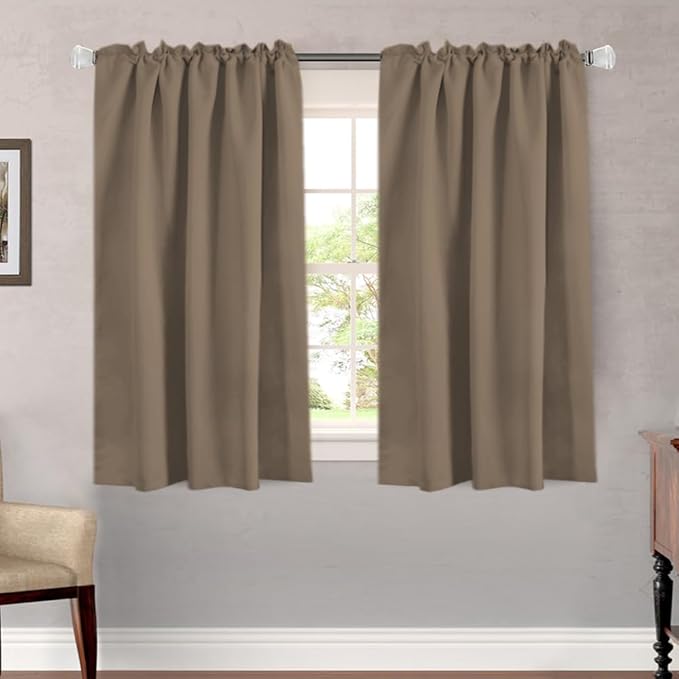 H.VERSAILTEX Blackout Curtains Thermal Insulated Window Treatment Panels Room - Image 2