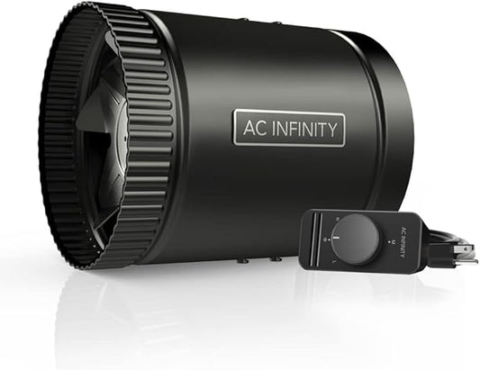 AC Infinity RAXIAL S6, Inline Booster Duct Fan 6” by ACInfinity