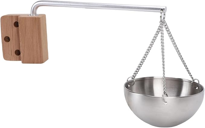 Stainless Steel Sauna Aromatherapy Bowl, Swing Arm Design Essential Oil Diffuser - Image 3