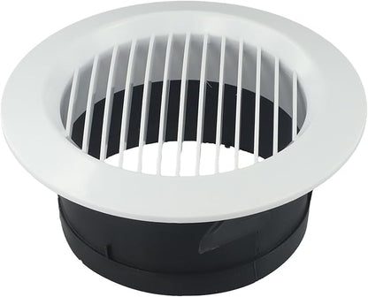 Adjustable Round Wall Vent Grille - Image 3