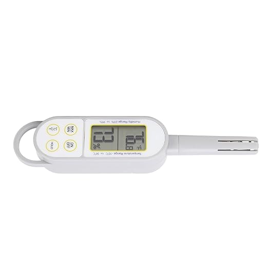 Indoor Temperature Humidity Meter, Digital Dry Wet Thermometer Handheld - Image 9