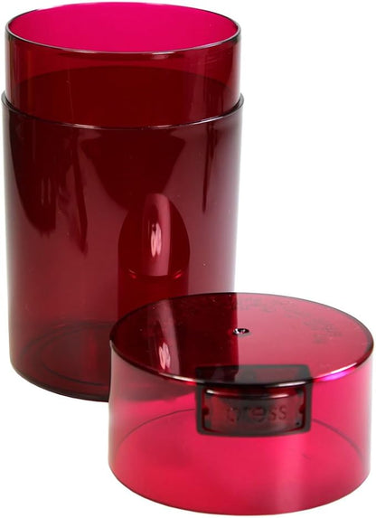 Tightvac - 1 to 6 oz Vacuum Sealed Storage Container - Red Tint - Image 2