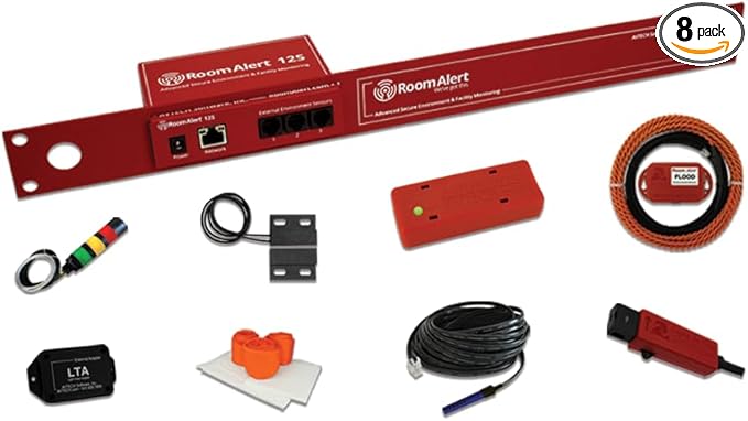 Room Alert 12SR Proactive Secure Environment Monitor by RoomAlert