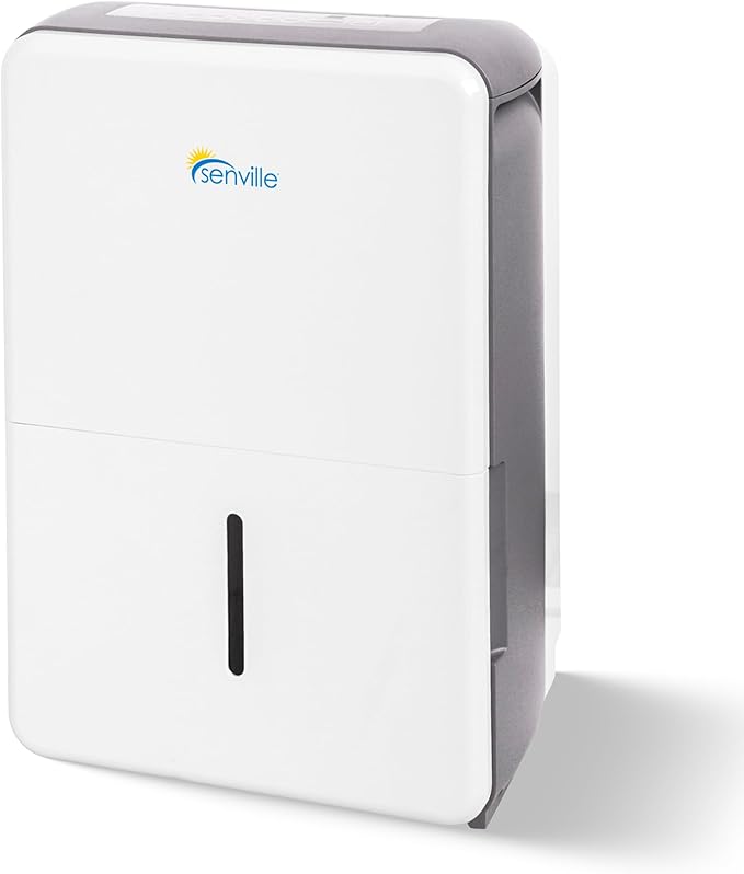 Senville 20 Pint Dehumidifier, Energy Star Certified, Washable Filter, Living by Senville