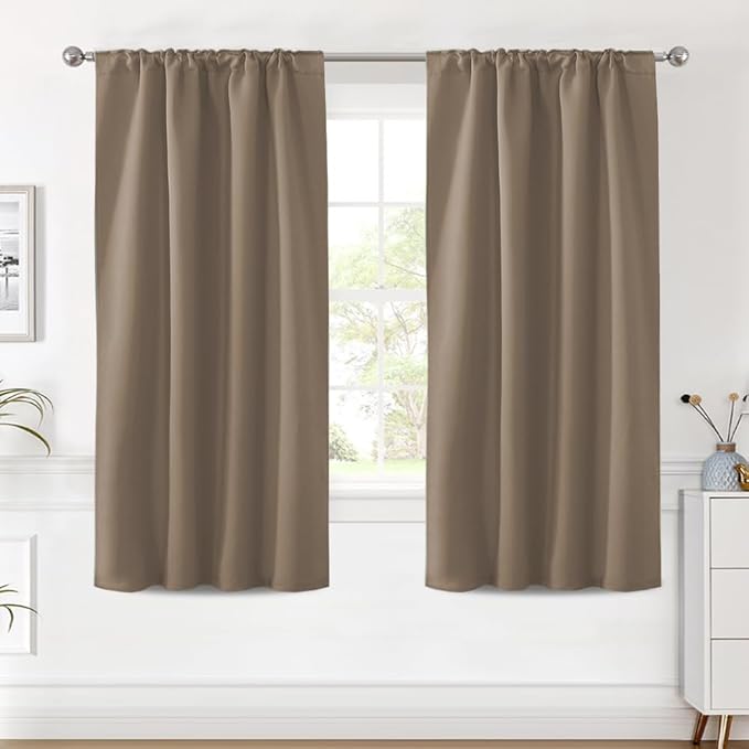 H.VERSAILTEX Blackout Curtains Thermal Insulated Window Treatment Panels Room - Image 2