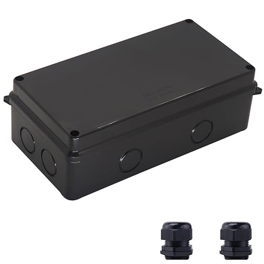 Electrical Box, Outdoor Waterproof Box IP65 Junction Box by LuSumtly