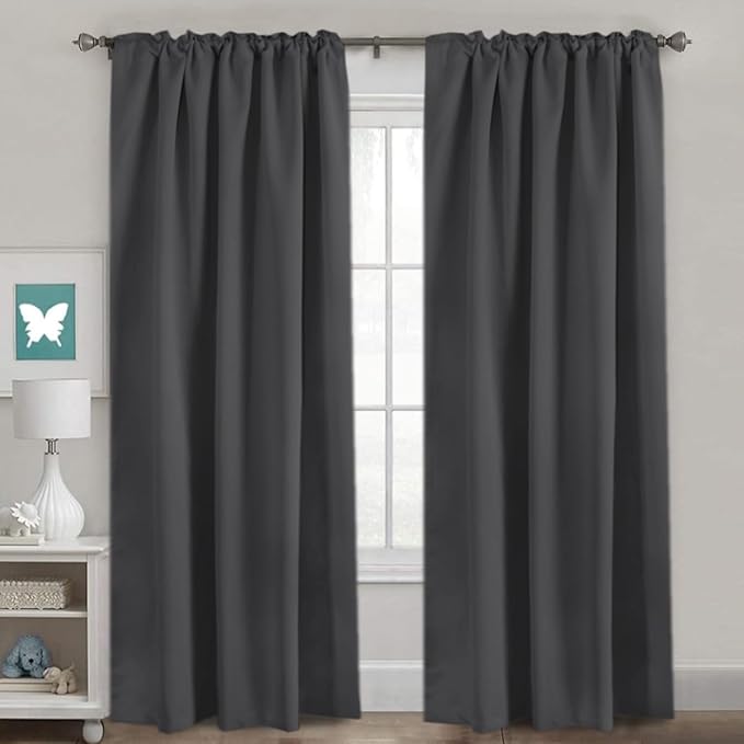 H.VERSAILTEX Blackout Curtains Thermal Insulated Window Treatment Panels Room - Image 2