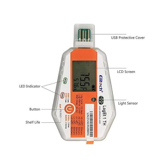 Thermal Mapping Area Mapping Single Use WHO Approved Temperature and Humidity - Image 2