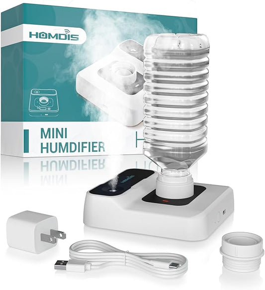 Travel Humidifier, Portable Small Humidifier by HOMDIS