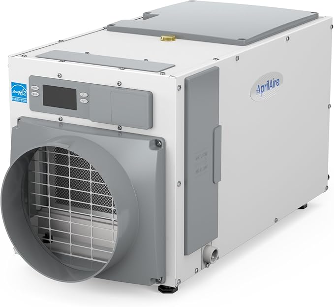 AprilAire E100 Pro 100-Pint Whole-House Dehumidifier, Energy Star Certified by AprilAire