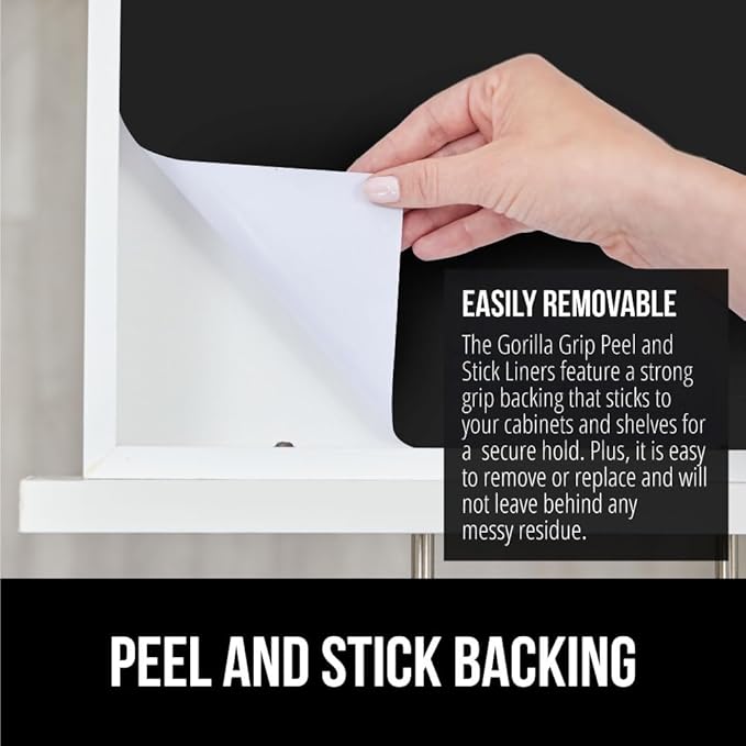 GORILLA GRIP Peel and Stick Paper, Removable Cover - Image 4