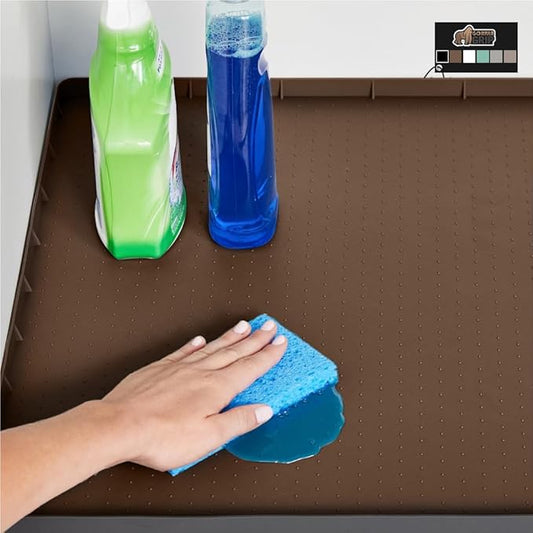 GORILLA GRIP Waterproof Silicone Under Sink Mat by GorillaGrip