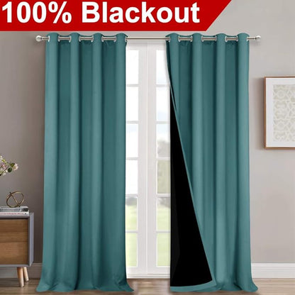 NICETOWN 100% Blackout Curtains - Image 2