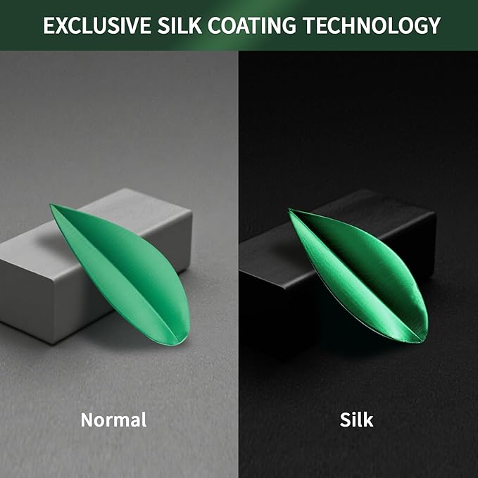 ERYONE Silk PLA Filament for 3D Printer, 1.75mm +/- 0.03mm, Silk Christmas Green - Image 3