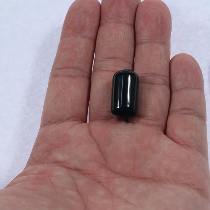 Acocony 3/8 Inch Rubber Cap Round 9.5 mm Rubber End Caps PVC Flexible Protector - Image 4