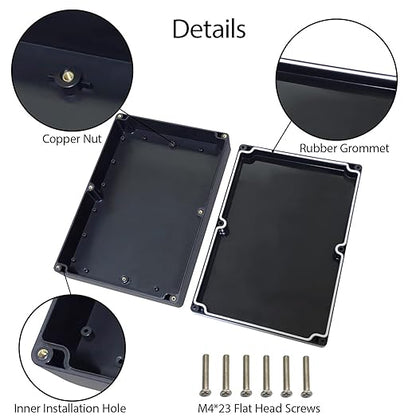 LeMotech Project Box ABS Plastic Junction Box IP65 Waterproof Hobby Box - Image 4