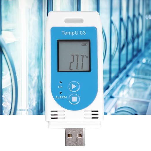 Temperature Humidity Data Logger, USB Digital Temp Recorder Humidity Logger - Image 4