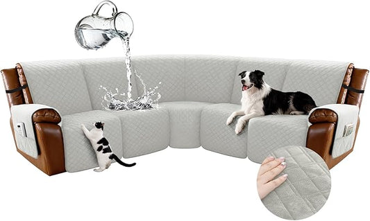 Arfntevss Waterproof Recliner Sectional Couch Covers by Arfntevss