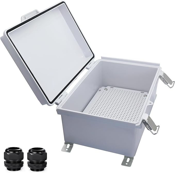 Waterproof Outdoor Electrical Box Junction Box Weatherproof IP67 ABS Plastic by YETLEBOX