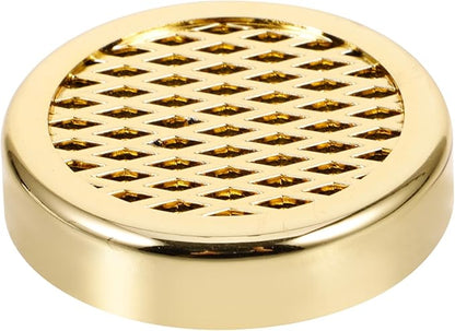 Hemoton 4Pcs Round Golden Cigar Humidor Humidifier Sponge - Image 4