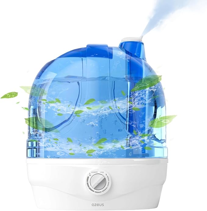 AZEUS Humidifiers, 2.8L Ultrasonic Cool Mist Humidifier by AZEUS